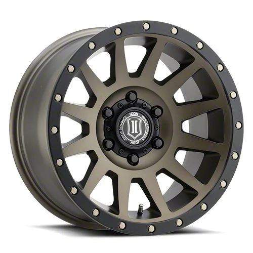 ICON Alloys Compression Bronze 6-Lug Wheel; 17x8.5; 25mm Offset (07-14 Tahoe)