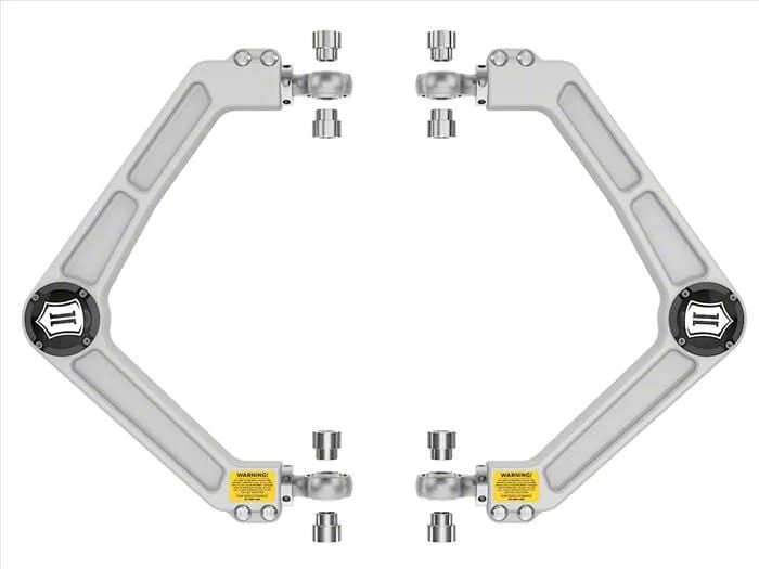 ICON Vehicle Dynamics Delta Joint Billet Upper Control Arms (19-26 RAM 1500 w/o Air Ride, Excluding EcoDiesel, RHO & TRX)
