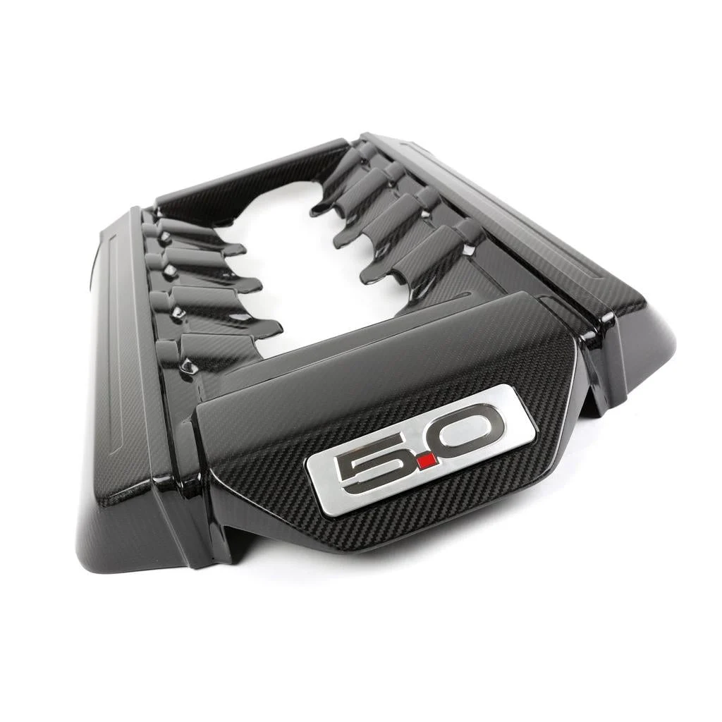 Carbon Fiber Ford Mustang S550 GT 5.0 Engine Cover 2015-2017