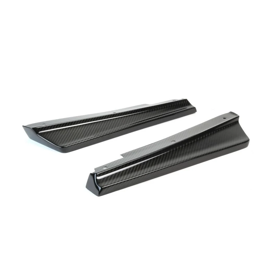 Carbon Fiber Nissan GTR-R35 Rear Bumper Skirts 2017-2022