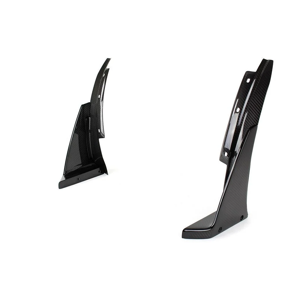 Chevrolet Corvette C7 Z06 Carbon Fiber Front Bumper Canards and Spats