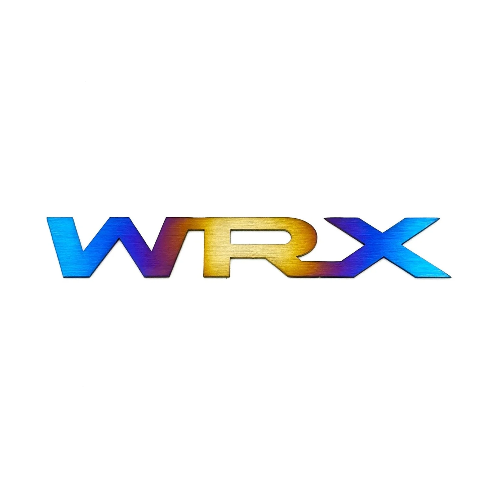 JDC Titanium "WRX" Trunk Badge | 2015+ Subaru WRX