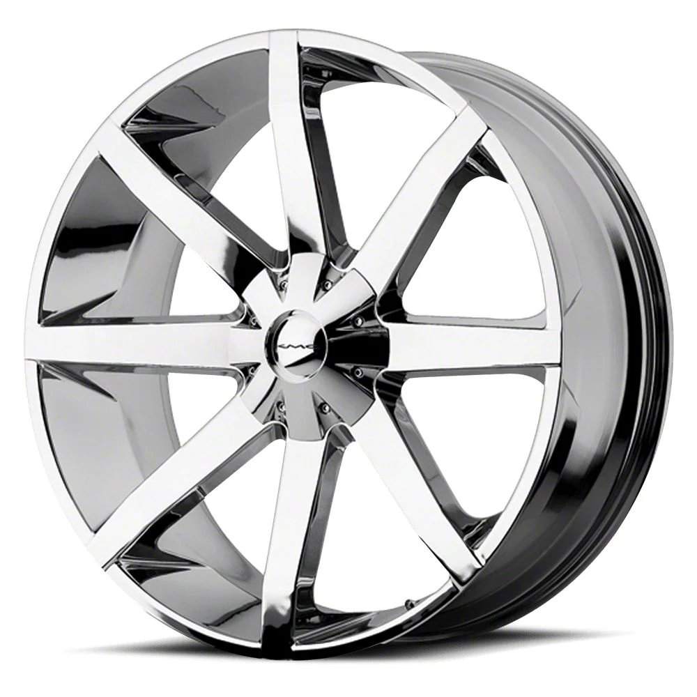 KMC Slide Chrome Wheel; 20x8.5; 10mm Offset (06-10 RWD Charger)