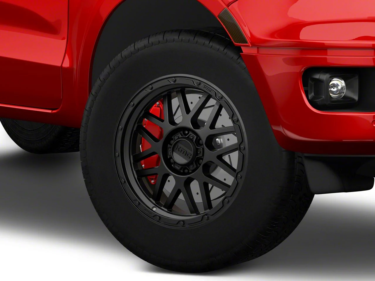 KMC Grenade Off-Road Matte Black 6-Lug Wheel; 18x8.5; 35mm Offset (19-23 Ranger)