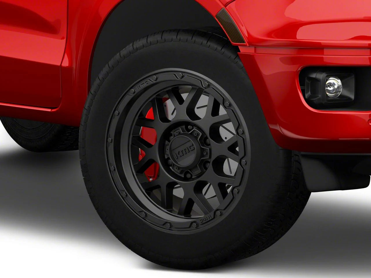 KMC Grenade Off-Road Matte Black 6-Lug Wheel; 20x9; 18mm Offset (19-23 Ranger)