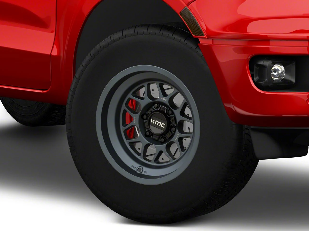 KMC Terra Metallic Blue 6-Lug Wheel; 17x8.5; -10mm Offset (19-23 Ranger)