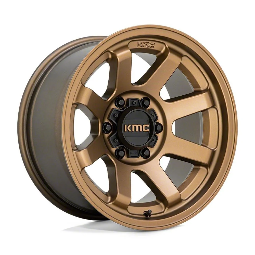 KMC Trail Matte Bronze 6-Lug Wheel; 17x8.5; 0mm Offset (19-23 Ranger)
