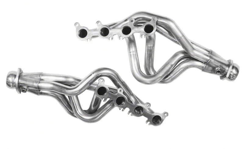 Kooks 1-7/8-Inch Long Tube Headers with GREEN Catted X-Pipe (11-14 Mustang GT)