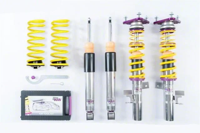 KW Suspension V3 Clubsport Coil-Over Kit (20-26 Corvette C8 w/o OE Nose Lift System)