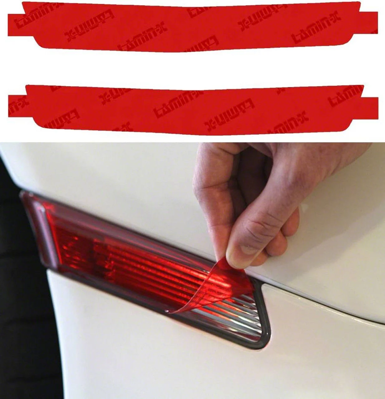 Lamin-X Side Marker Light Tint Covers; Red (19-23 Challenger Widebody)