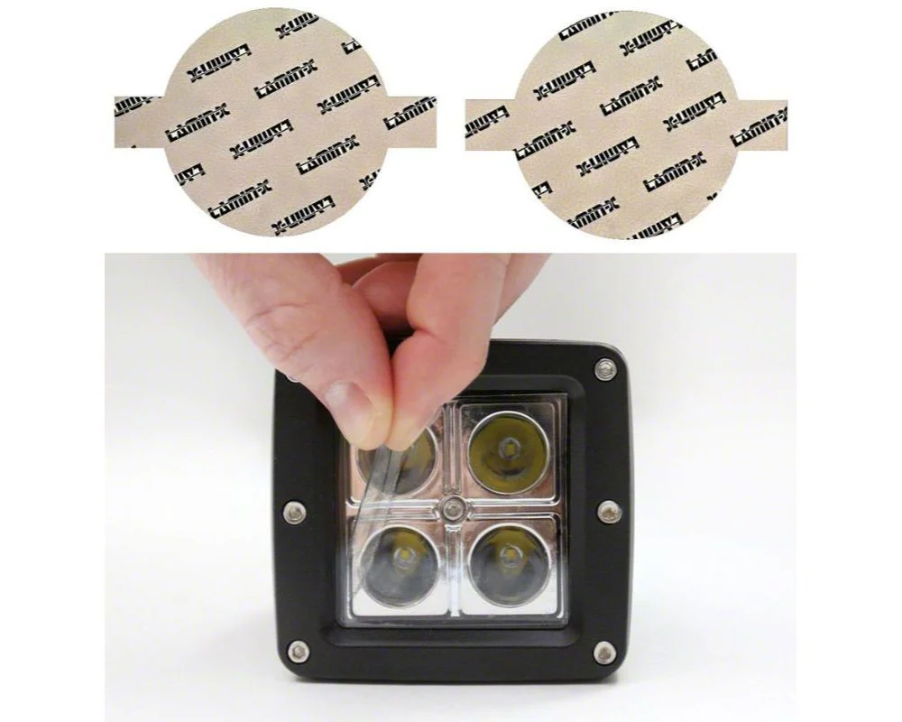 Lamin-X Fog Light Tint Covers; Clear (15-23 Charger Daytona, Scat Pack, SRT)