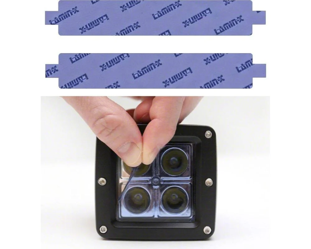 Lamin-X Fog Light Tint Covers; Blue (20-22 F-350 Super Duty)