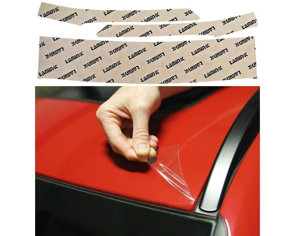 Lamin-X A-Pillar and Cab Top Edge Paint Protection Film (18-23 Mustang, Excluding GT350)