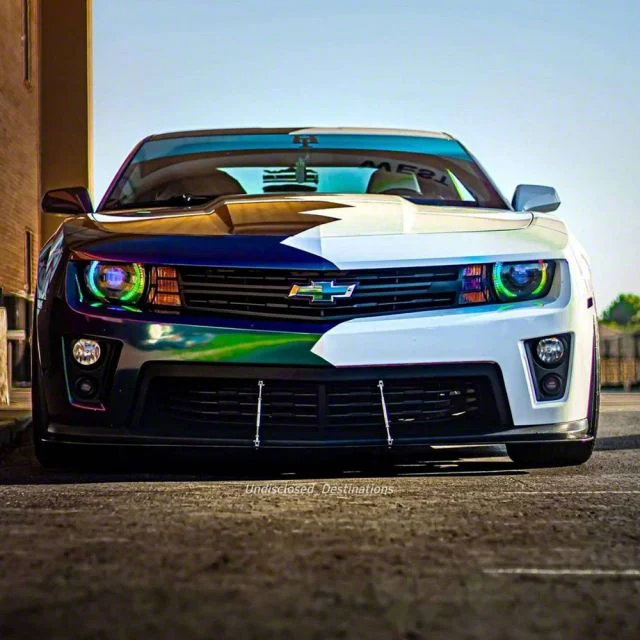 Flow Series Headlight Halo Kit with Bluetooth Controller (10-13 Camaro LT w/ RS Package)