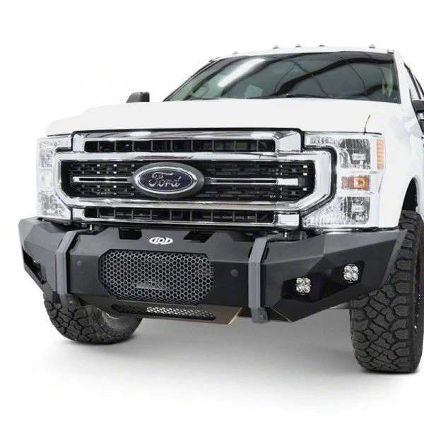 LoD Offroad Destroyer Base Front Bumper; Black Texture (17-22 F-250 Super Duty)