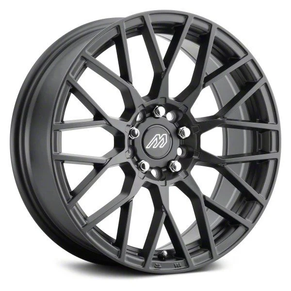 MACH Performance MP.41 Satin Black Wheel; 17x7.5; 35mm Offset (17-23 AWD Challenger)