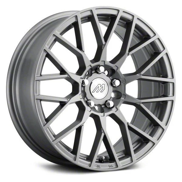 MACH Performance MP.41 Satin Gray Wheel; 17x7.5; 35mm Offset (17-23 AWD Challenger)