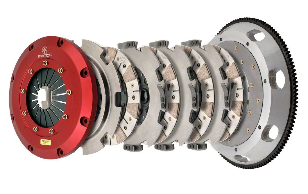 Mantic Clutch 9000 Series Quad Disc Ceremetallic Clutch Kit; 26-Spline (09-23 5.7L HEMI, 6.2L HEMI, 6.4L HEMI Challenger)