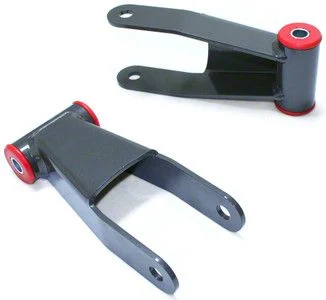 Max Trac 2-Inch Rear Lowering Shackles (11-26 Silverado 3500 HD)