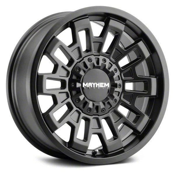 Mayhem Wheels Cortex Matte Black 6-Lug Wheel; 18x9; 0mm Offset (19-23 Ranger)