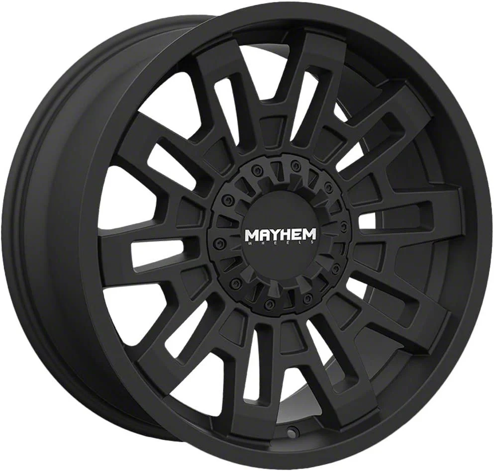 Mayhem Wheels Cortex Matte Black 6-Lug Wheel; 20x10; -19mm Offset (19-23 Ranger)