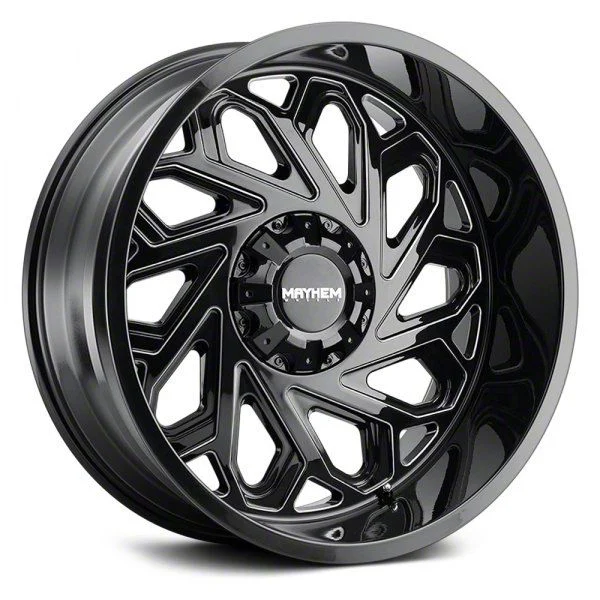 Mayhem Wheels Essex Gloss Black Milled 6-Lug Wheel; 20x9; 18mm Offset (19-23 Ranger)