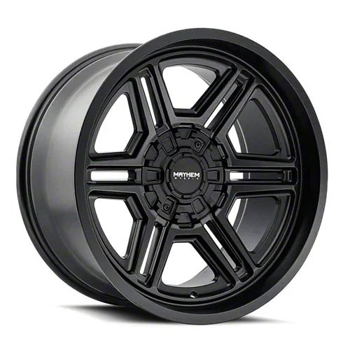 Mayhem Wheels Hermosa Matte Black 6-Lug Wheel; 20x12; -44mm Offset (19-23 Ranger)
