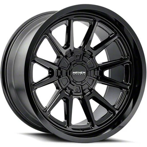 Mayhem Wheels Intrepid Gloss Black 6-Lug Wheel; 20x10; -24mm Offset (19-23 Ranger)