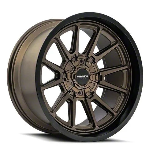 Mayhem Wheels Intrepid Matte Bronze 6-Lug Wheel; 20x10; -24mm Offset (19-23 Ranger)