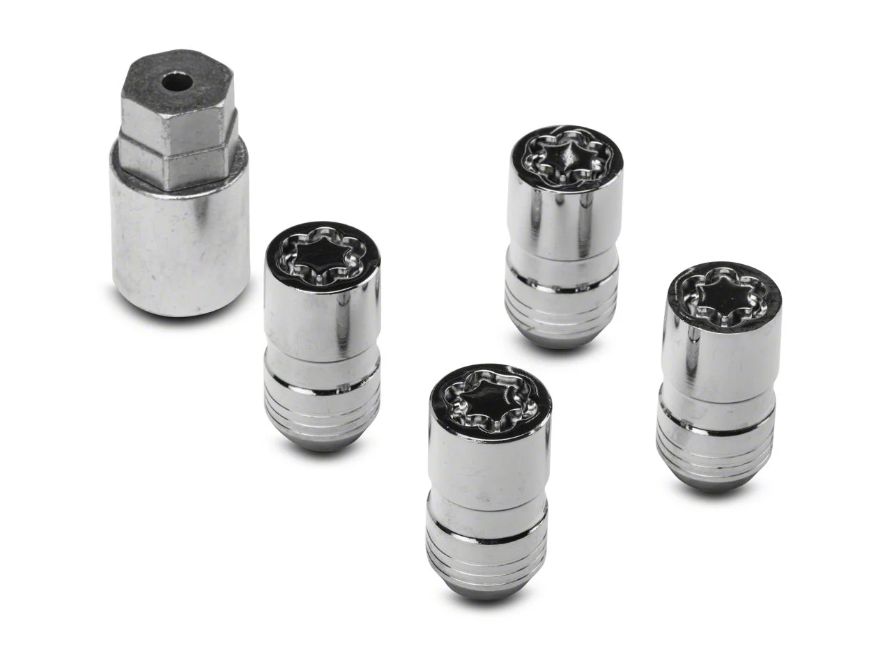 McGard Chrome Wheel Lock Set; 14mm x 1.5 (20-26 Corvette C8)