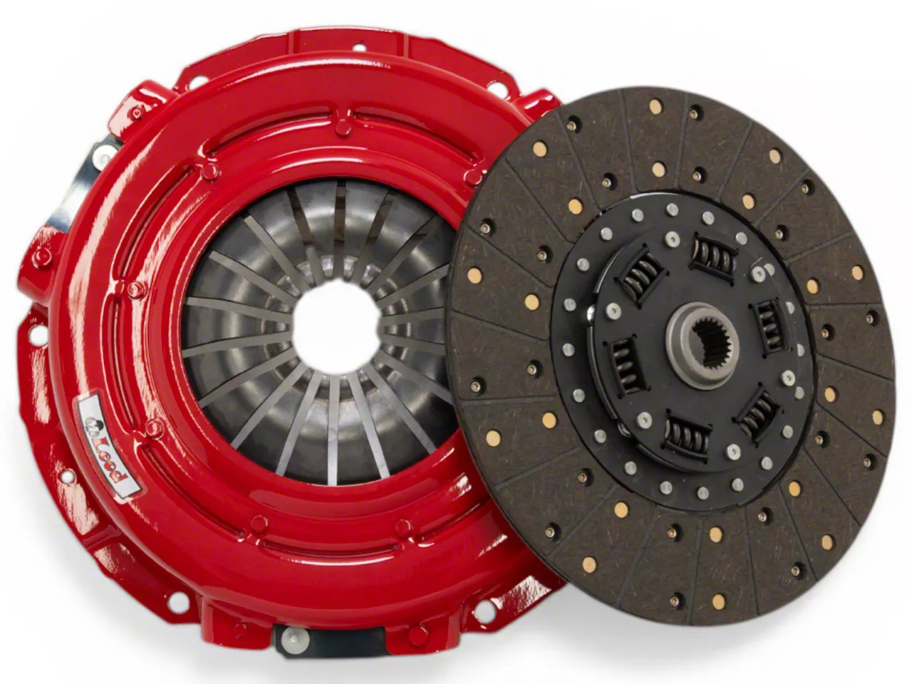 McLeod Super Street Pro Organic/Ceramic Clutch Kit; 23-Spline (11-17 Mustang GT)