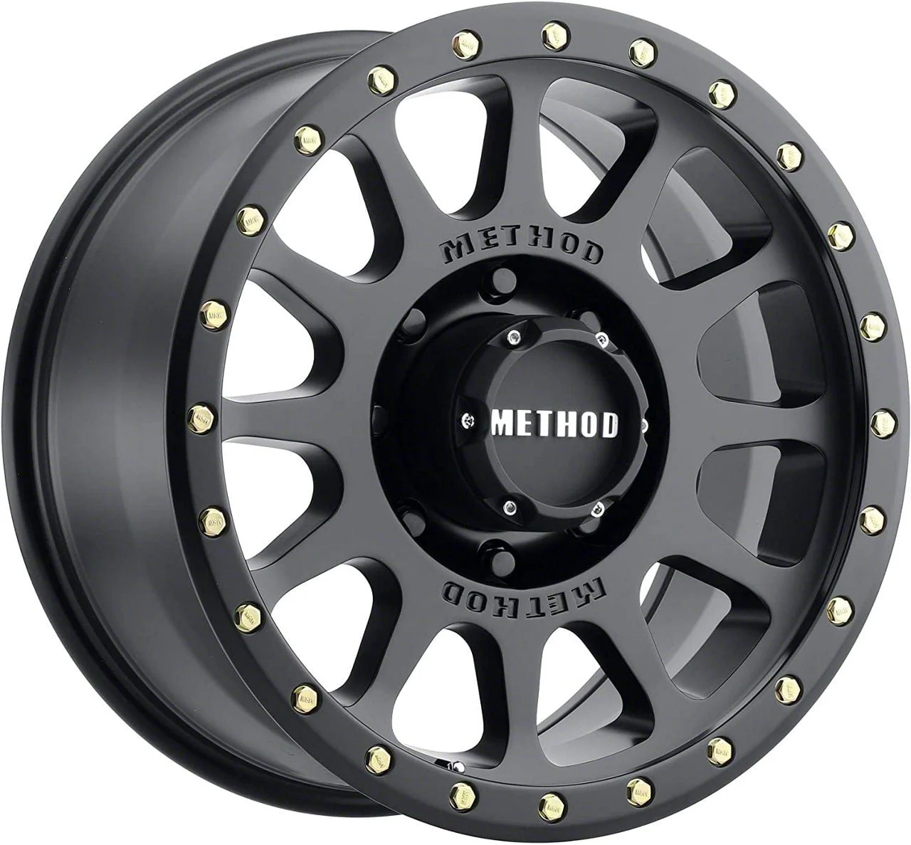 Method Race Wheels MR305 NV HD Matte Black 8-Lug Wheel; 18x9; 18mm Offset (15-19 Sierra 2500 HD)