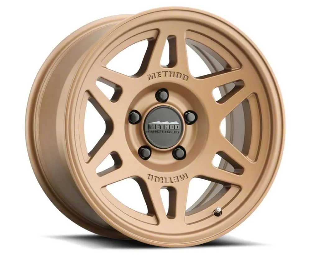 Method Race Wheels MR706 Bead Grip Bronze 6-Lug Wheel; 17x8.5; 0mm Offset (19-23 Ranger)
