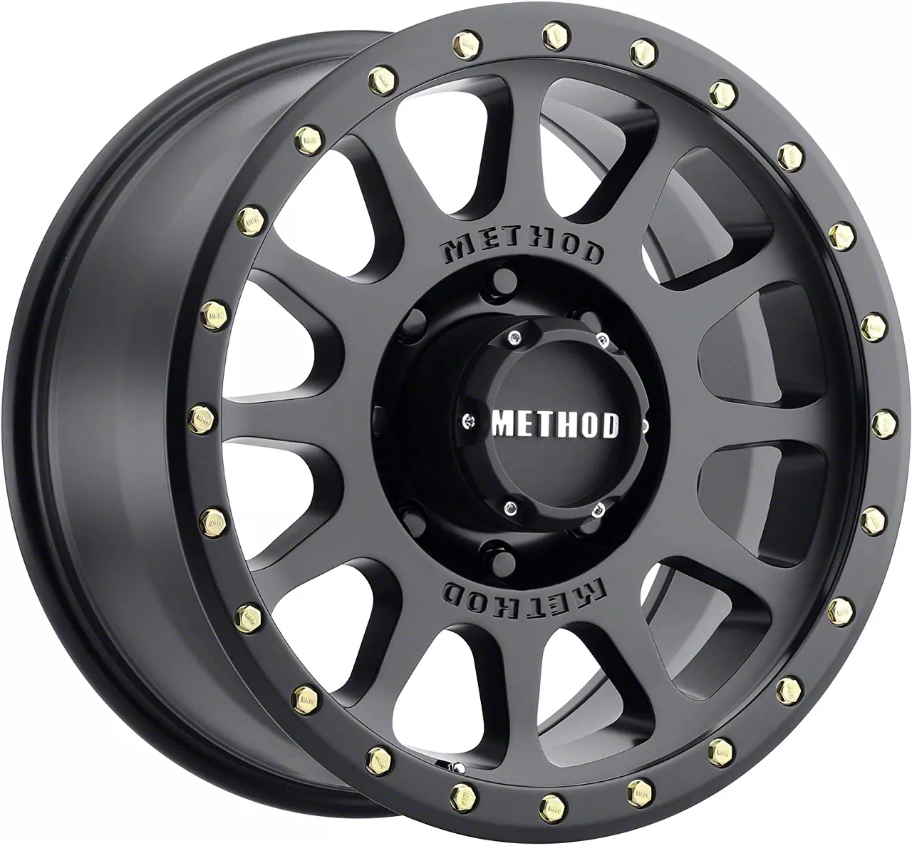 Method Race Wheels MR305 NV HD Matte Black 8-Lug Wheel; 18x9; 18mm Offset (20-26 Sierra 2500 HD)