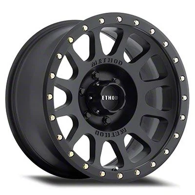 Method Race Wheels MR305 NV Matte Black 8-Lug Wheel; 20x10; -18mm Offset (20-26 Sierra 2500 HD)