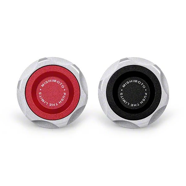 Mishimoto Oil Filler Cap; Black (14-19 Corvette C7)