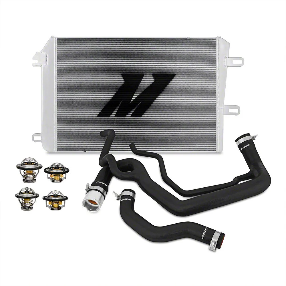 Mishimoto Radiator Essentials Bundle (07-10 6.6L Duramax Silverado 3500 HD)