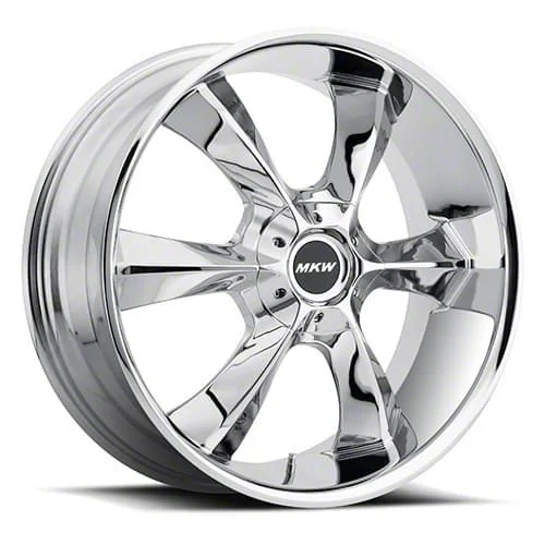 MKW Offroad M119 Chrome Wheel; 22x9; 18mm Offset (08-23 RWD Challenger)