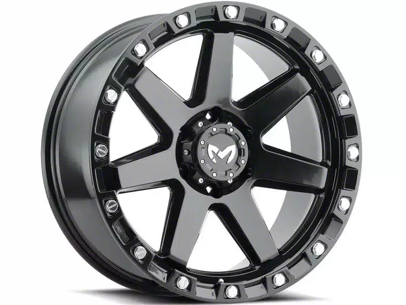 MKW Offroad M203 Satin Black 6-Lug Wheel; 20x9; 1mm Offset (07-14 Tahoe)