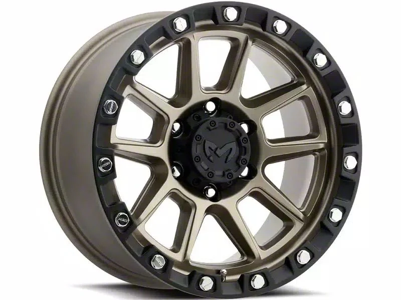 MKW Offroad M205 Matte Bronze 6-Lug Wheel; 20x9; 1mm Offset (07-14 Tahoe)
