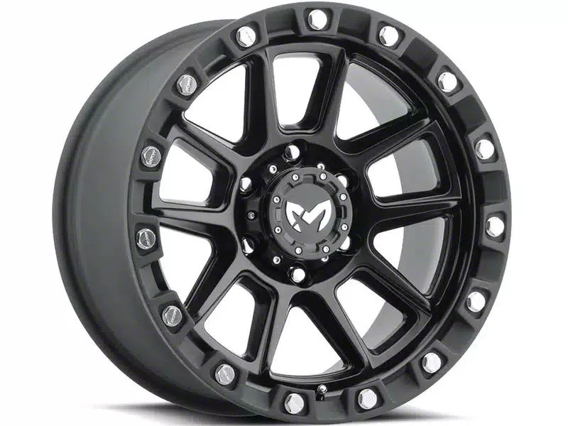 MKW Offroad M205 Satin Black 6-Lug Wheel; 20x9; 1mm Offset (07-14 Tahoe)