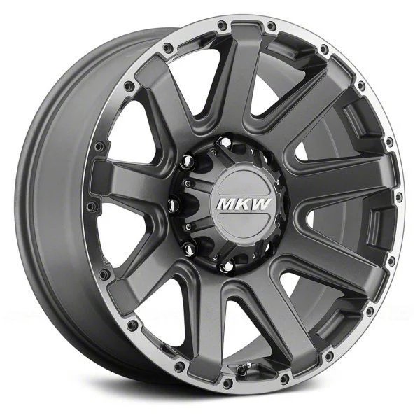MKW Offroad M94 Anthracite Gray 6-Lug Wheel; 20x9; 10mm Offset (07-14 Tahoe)