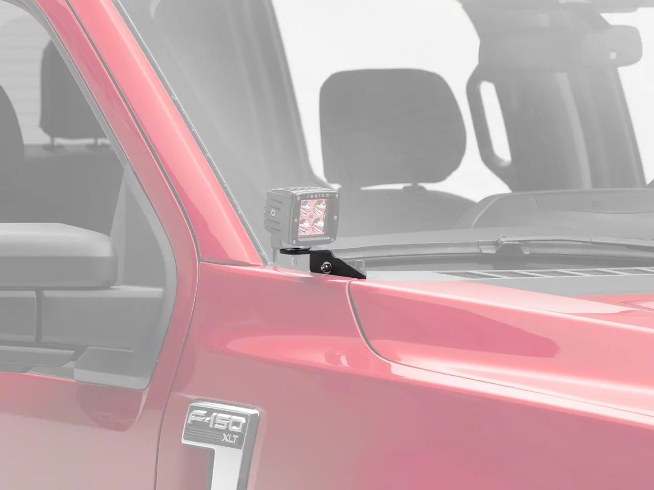 Morimoto 4Banger A-Pillar Light Mounting Brackets (21-26 F-150)
