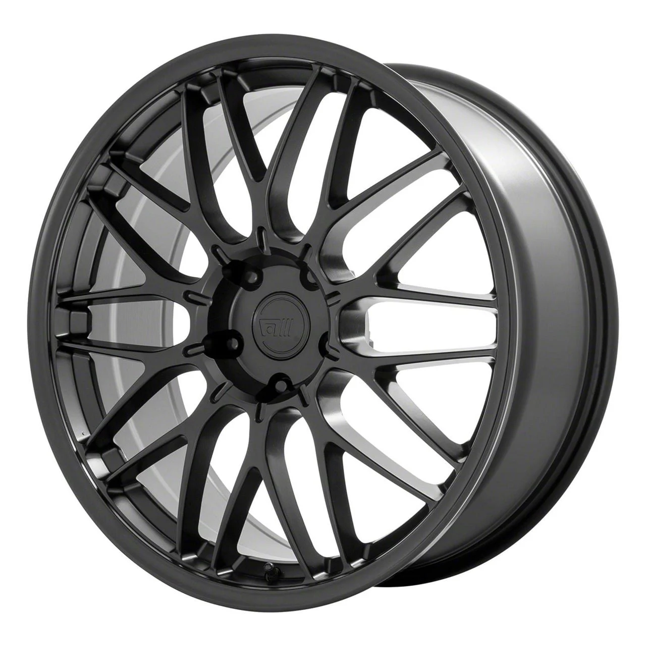 Motegi CM10 Satin Black Wheel; 18x8.5; 42mm Offset (21-26 Mustang Mach-E, Excluding GT)