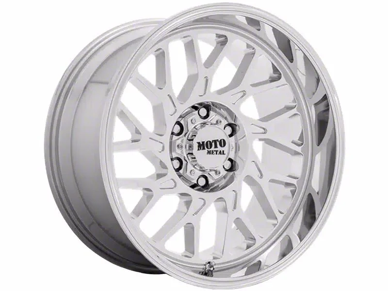 Moto Metal MO805 Chrome 6-Lug Wheel; 22x10; -18mm Offset (14-18 Sierra 1500)