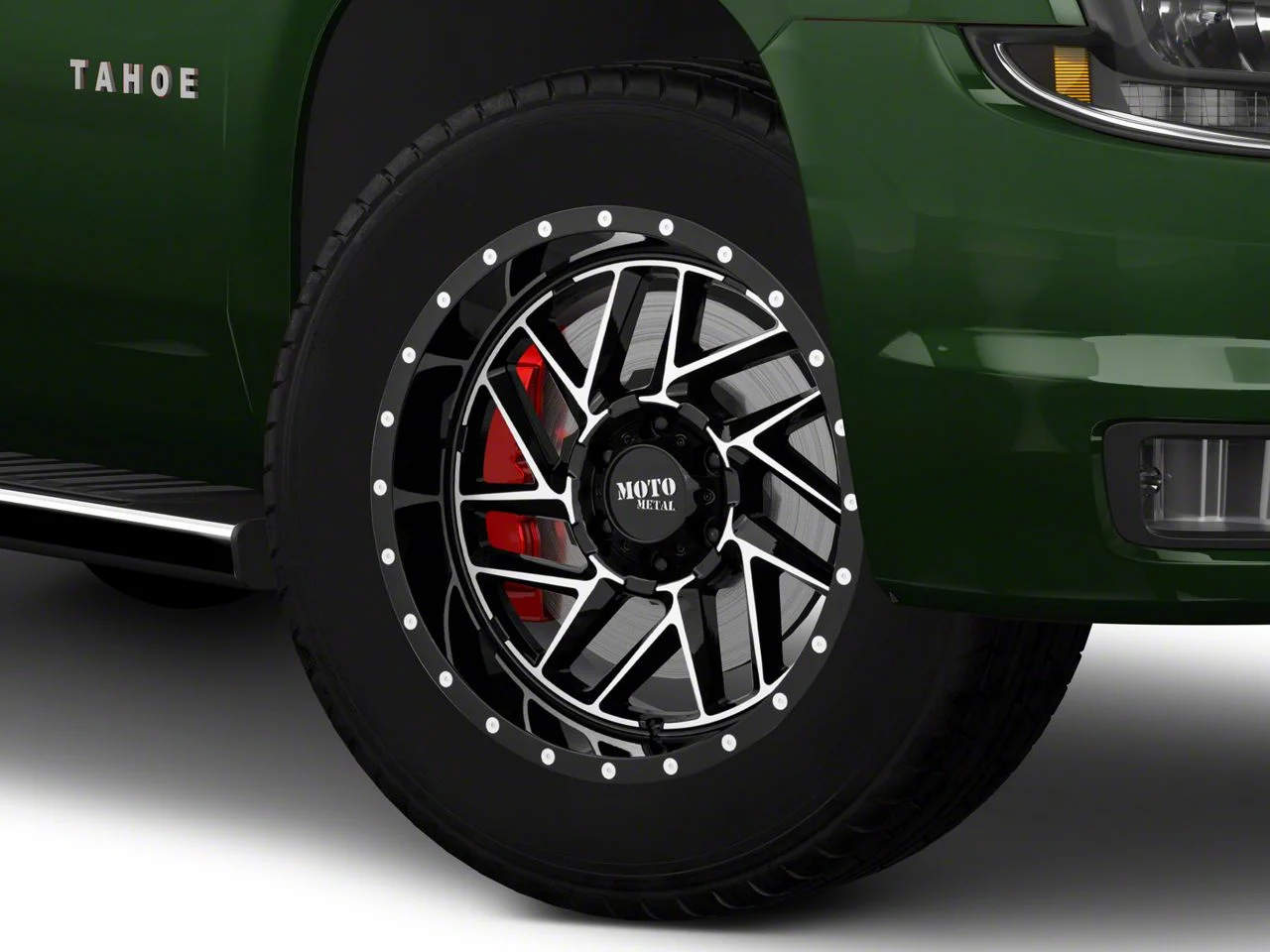 Moto Metal MO985 Breakout Gloss Black Machined 6-Lug Wheel; 20x9; 0mm Offset (15-20 Tahoe)