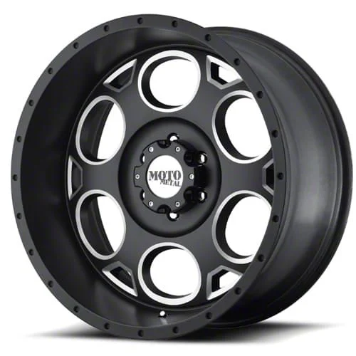 Moto Metal MO964 Satin Black Milled 6-Lug Wheel; 20x9; -12mm Offset (19-23 Ranger)