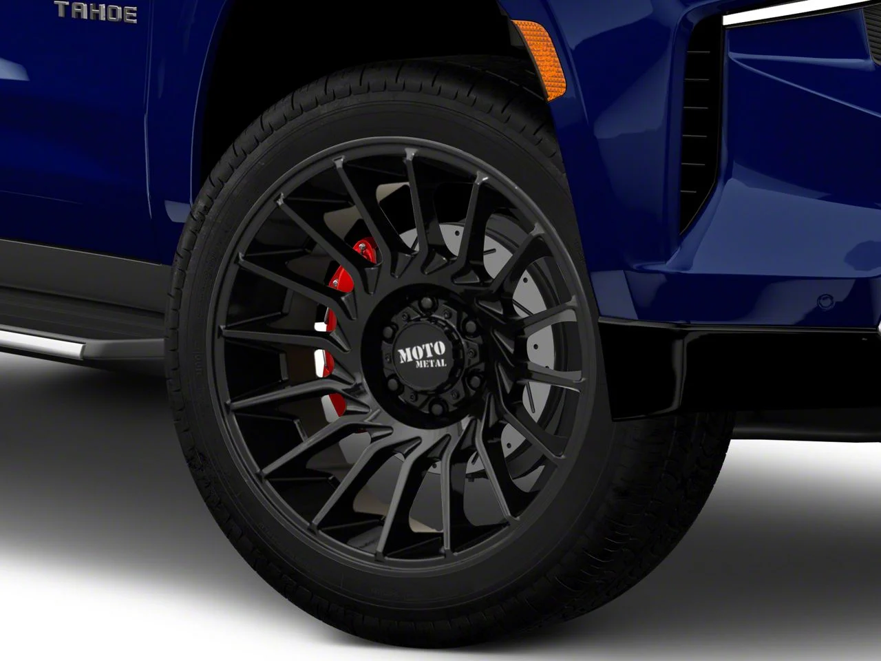 Moto Metal MO807 Gloss Black 6-Lug Wheel; 22x10; -18mm Offset (21-26 Tahoe)