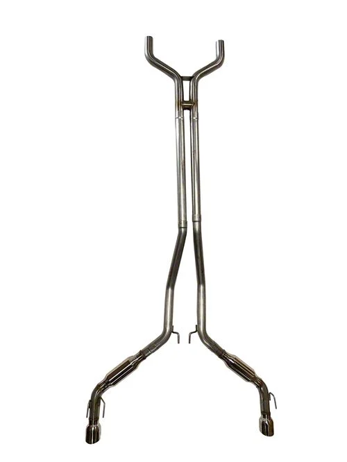 MRT Version 1 Cat-Back Exhaust with Polished Tips (10-15 V6 Camaro)