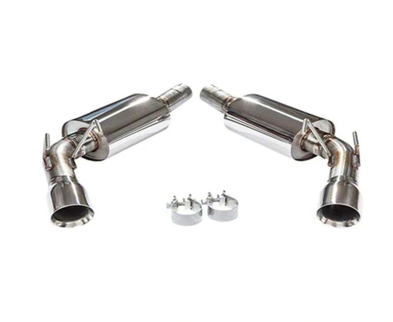 MRT Version 2 Axle-Back Exhaust with Polished Tips (10-15 V6 Camaro)